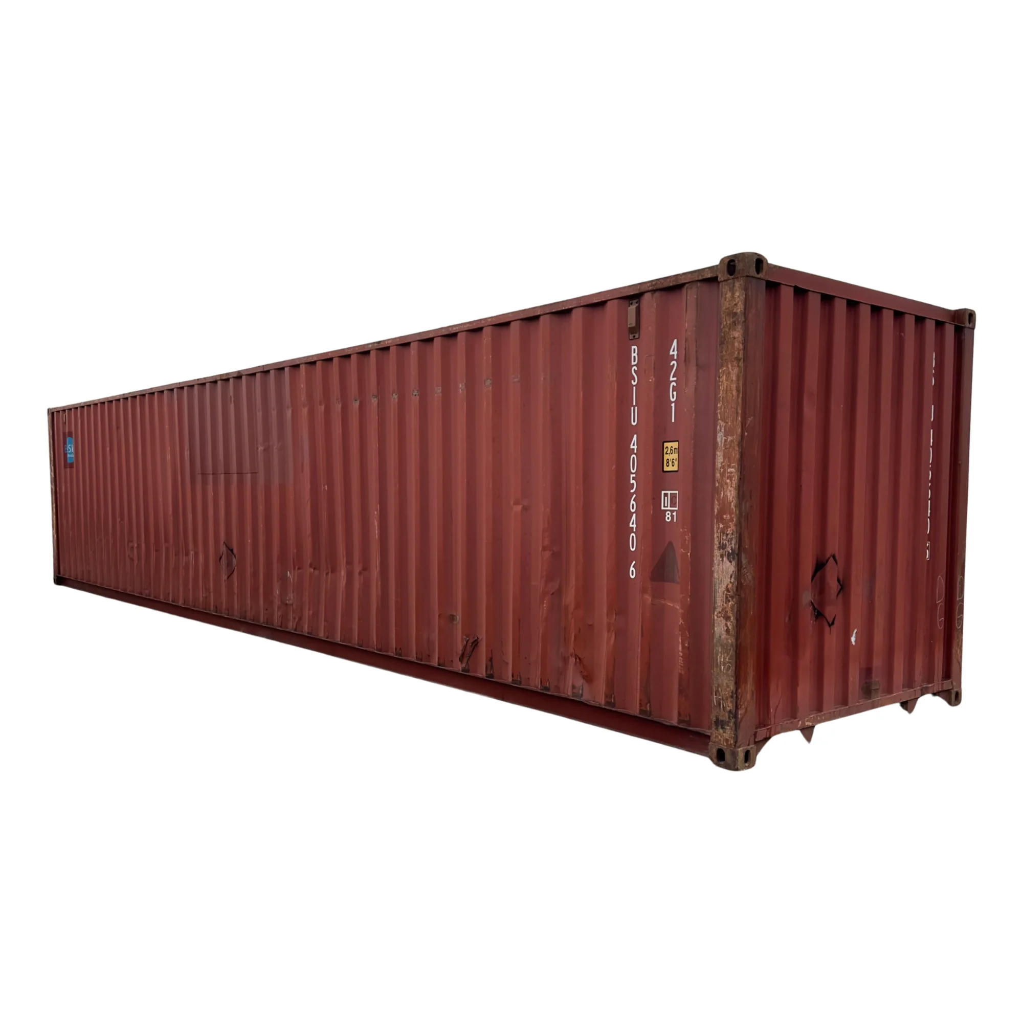 40’ Standard Cargo Worthy Used Shipping Container - Image 2