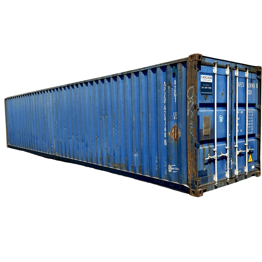 40' Standard Height Wind and Weather Tight Shipping Container