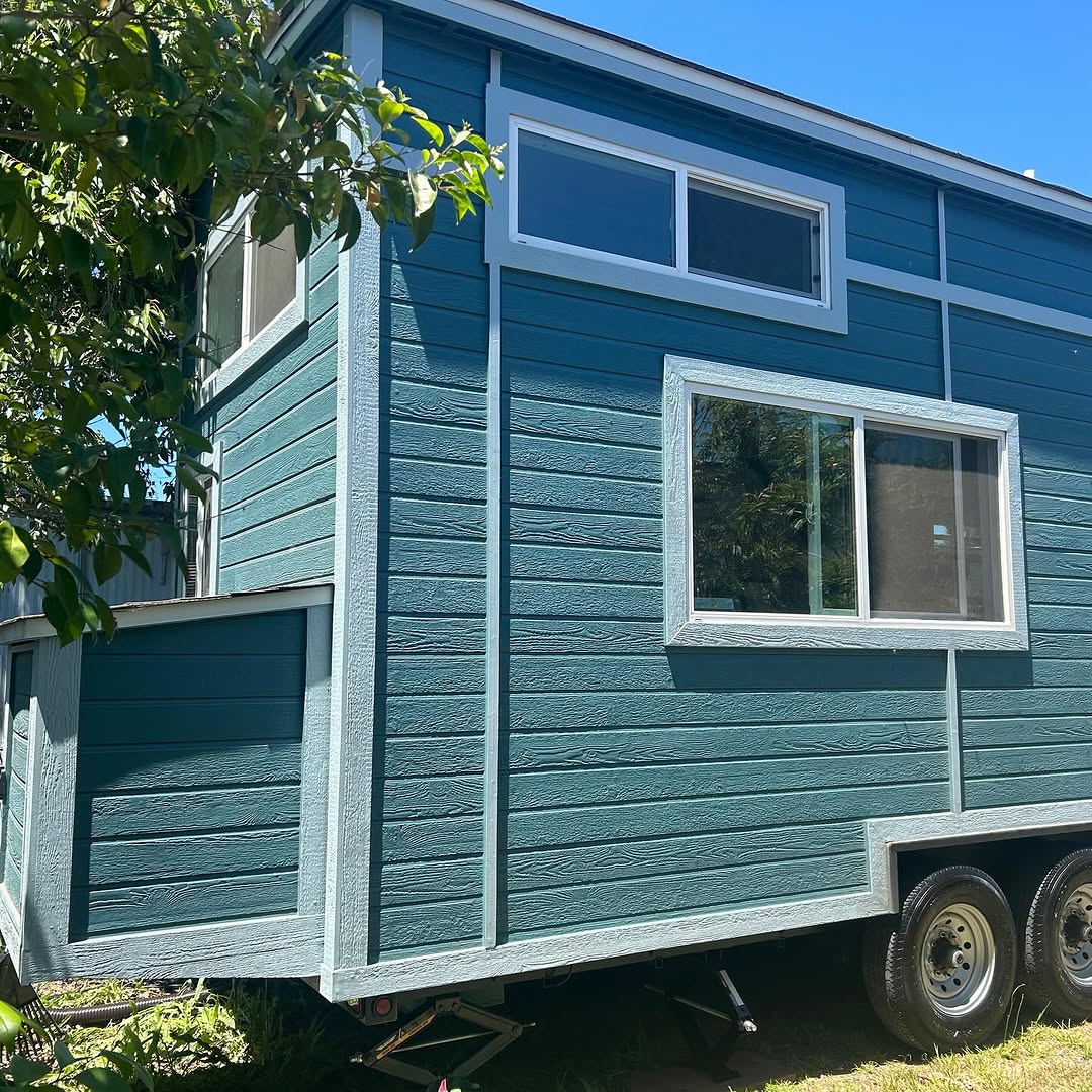 Blue Tiny Home (Tiny Victorian)
