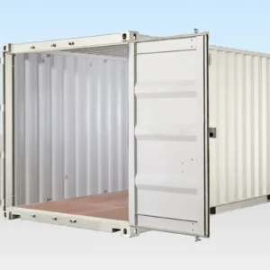 20ft Shipping Container (One Trip) White (RAL 9003)