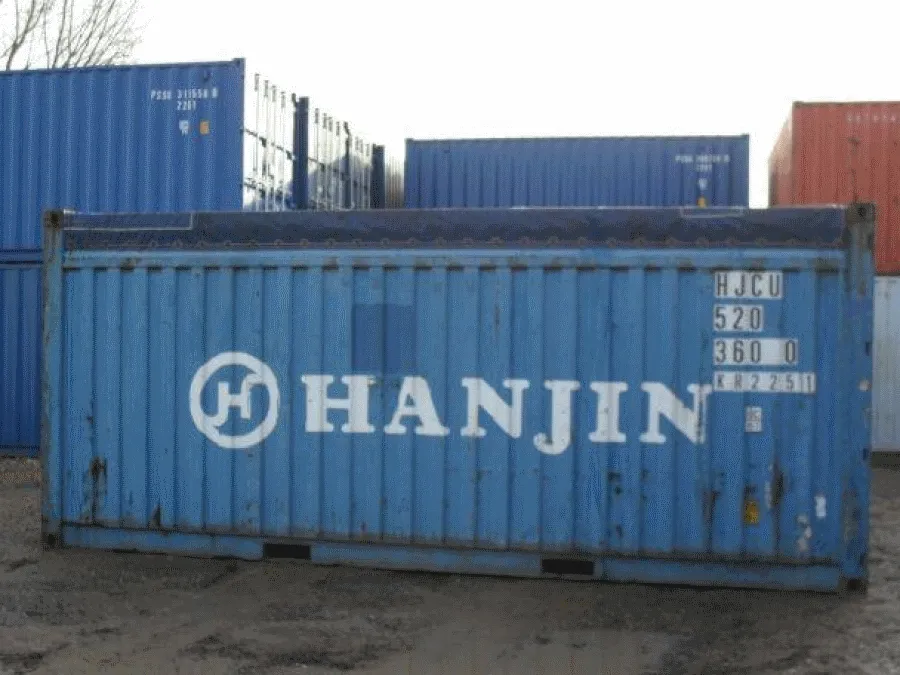 20ft X 8ft Used Shipping Container – Open-Top