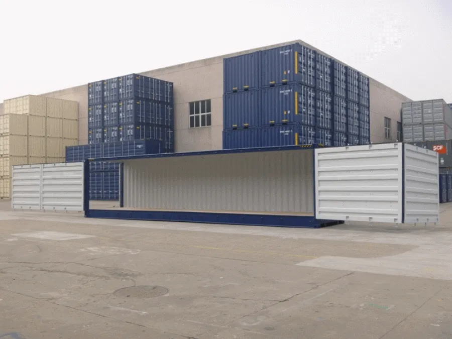 40ft High Cube (9′ 6″ high) Full Side Access Container - Image 4