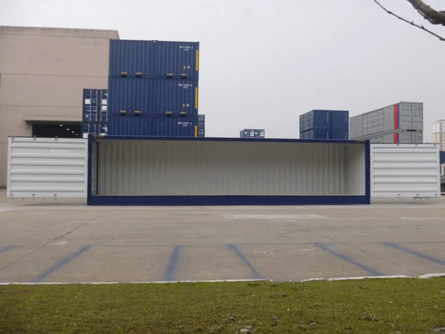40ft High Cube (9′ 6″ high) Full Side Access Container