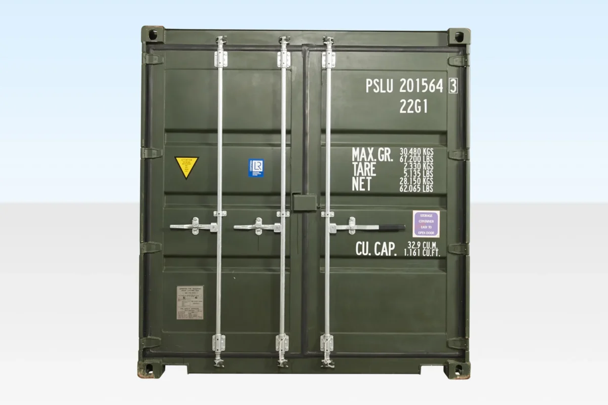 20ft x 8ft Tunnel Container (Double End Door) One Trip - Image 2